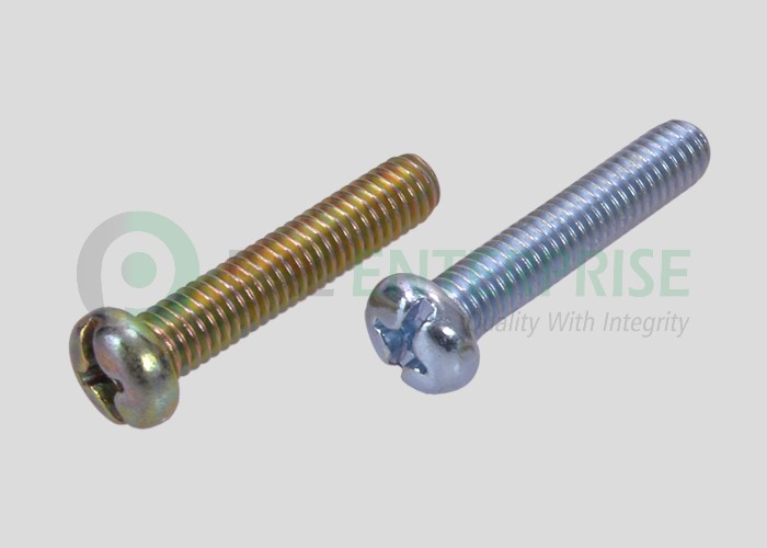 Brass Pan Combination Head Screw